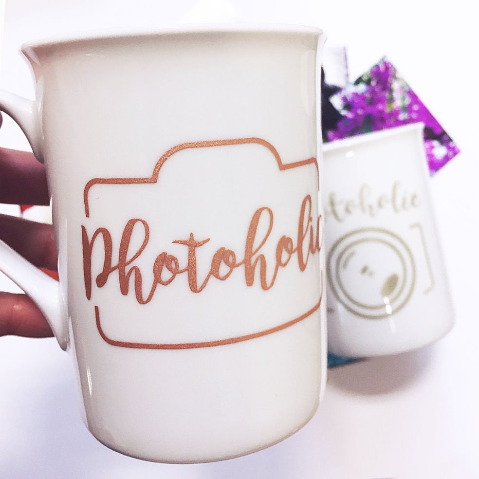Photoholic (metalik bronz) Kupa
