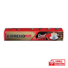 Espressomm® Red Kapsül Kahve (10 Adet) - Nespresso® Uyumlu*