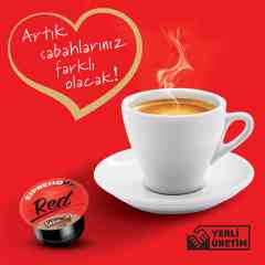 Espressomm® Red Kapsül Kahve (10 Adet) -Tchibo Cafissimo® Uyumlu*