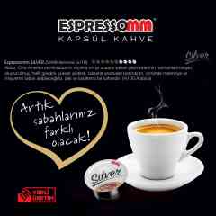 Espressomm® Silver Kapsül Kahve (100 Adet) - Tchibo Cafissimo® Uyumlu*