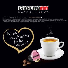 Espressomm® Classic Karışık İstanbul&Ankara Kapsül Kahve (50 Adet) - Nespresso® Uyumlu*