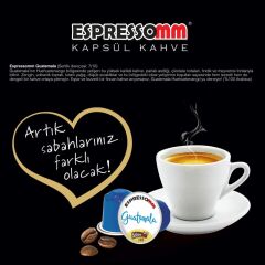 Espressomm® Single Origin Guatemala Alüminyum Kapsül Kahve (10 Adet) - Nespresso® Uyumlu*