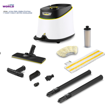 Karcher SC 3 Deluxe EasyFix Buharlı Temizleyici