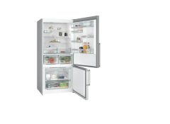 KG86NAID2N iQ500 Alttan Donduruculu Buzdolabı 186 x 86 cm Kolay temizlenebilir Inox