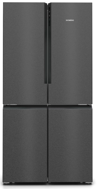 KF96NAXEA, iQ500 Buzdolabı MultiDoor 183 x 91 cm Kolay temizlenebilir siyah inoks