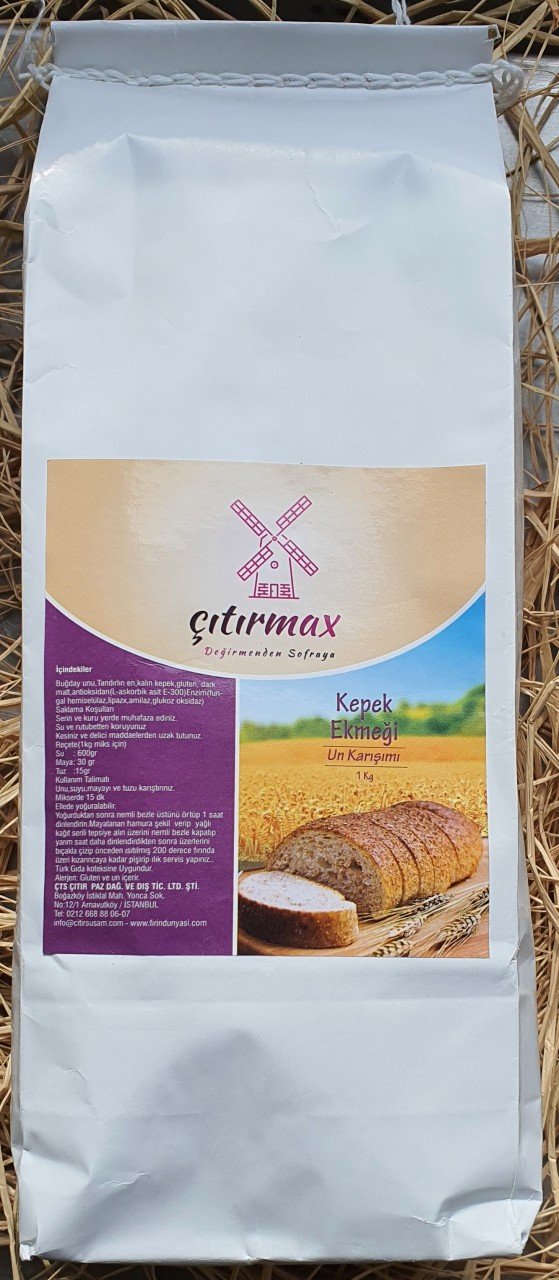 KEPEK EKMEĞİ UNLU KARIŞIMI 1 KG