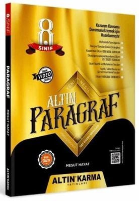 Altın Karma Paragraf 8.Sınıf Soru Bankası