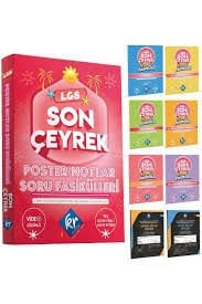 LGS Son Çeyrek Poster Notlar Soru Fasikülleri