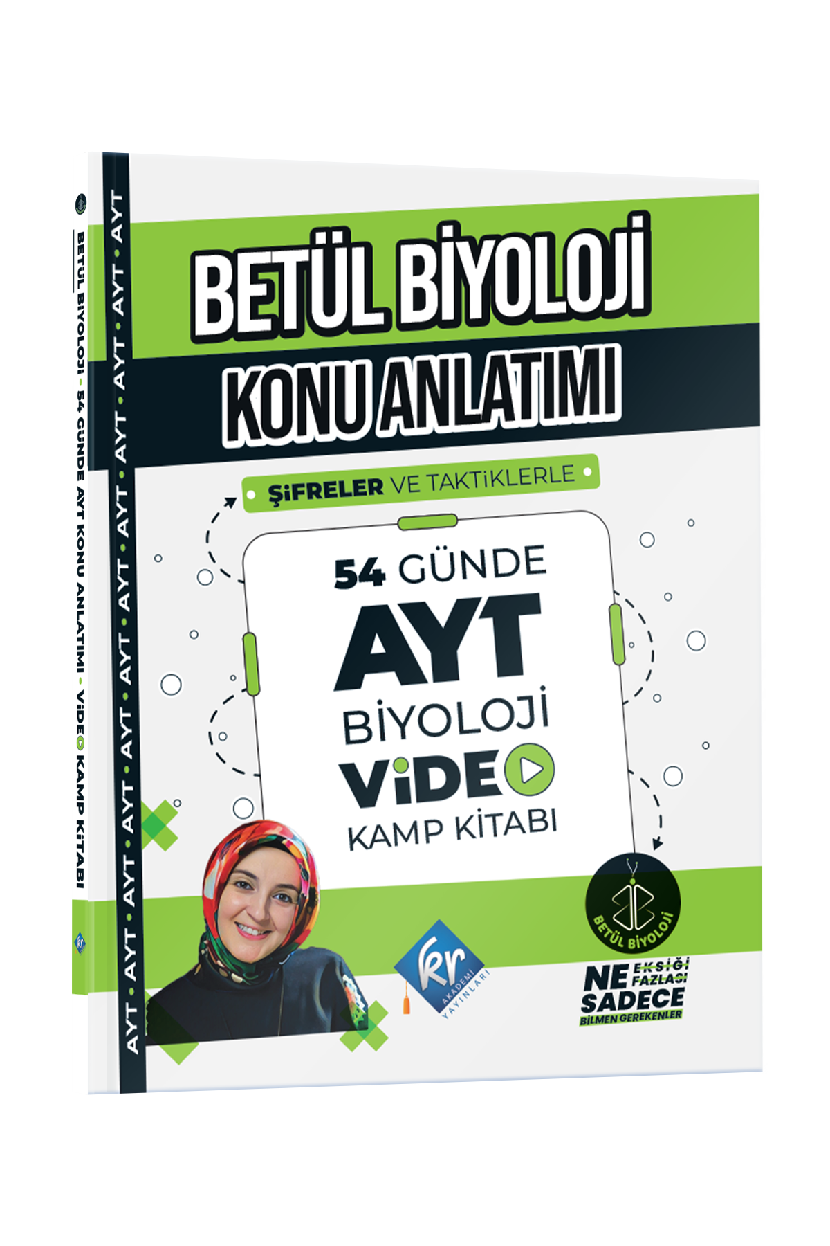 Betül Biyoloji Konu Anlatımı 54 Günde AYT Biyoloji Video Kamp Kitabı