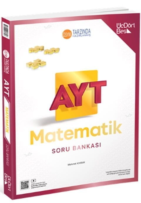 ÜÇ DÖRT BEŞ AYT MATEMATİK SORU BANKASI