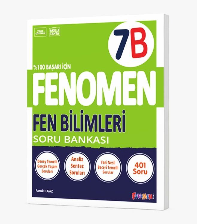 FENOMEN 7 FEN BİLİMLERİ SORU BANKASI (B)