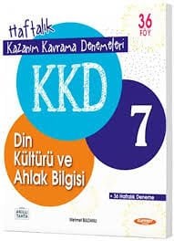 7 DİN KÜLTÜRÜ VE AHLAK BİLGİSİ HAFTALIK KAZANIM KAVRAMA DENEMELERİ (36 FÖY)