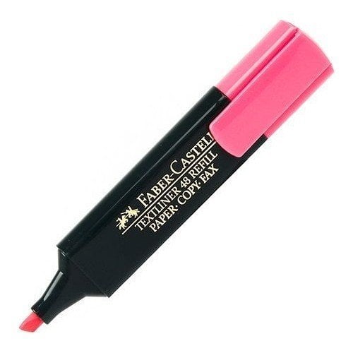 Faber Castell Pembe Fosforlu Kalem