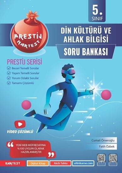 Nartest 5. Sınıf Prestij Din Kültürü Ve Ahlak Bilgisi Soru Bankası