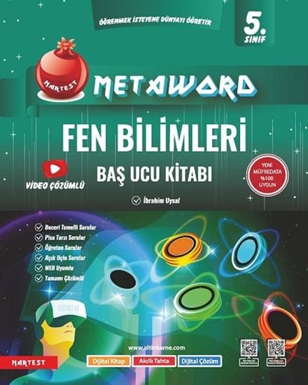 Nartest 5. Sınıf Metaword Fen Bilimleri 2024 Yeni