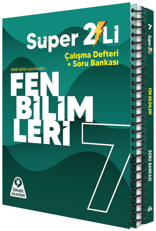 ÖRNEK AKADEMİ 7. SINIF SÜPER İKİLİ FEN BİLİMLERİ SETİ