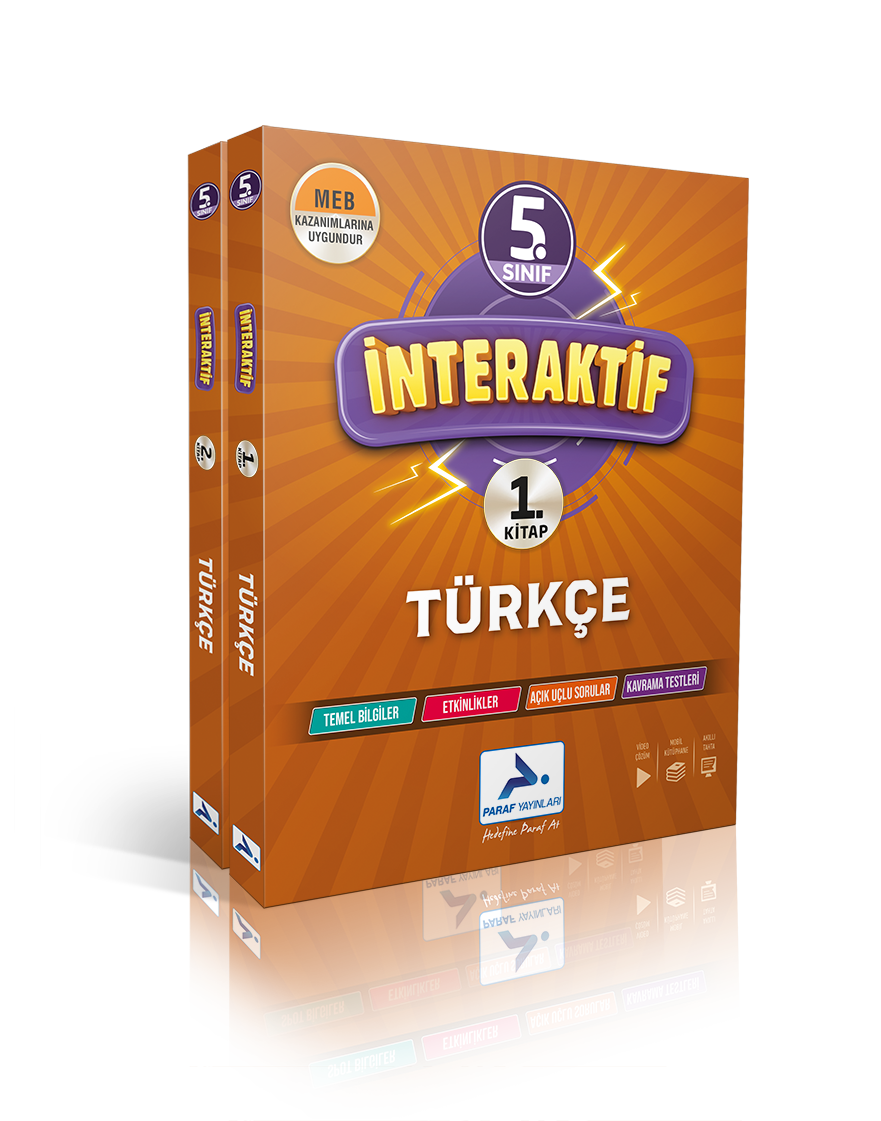PARAF 5.SINIF İNTERAKTİF TÜRKÇE SORU BANKASI