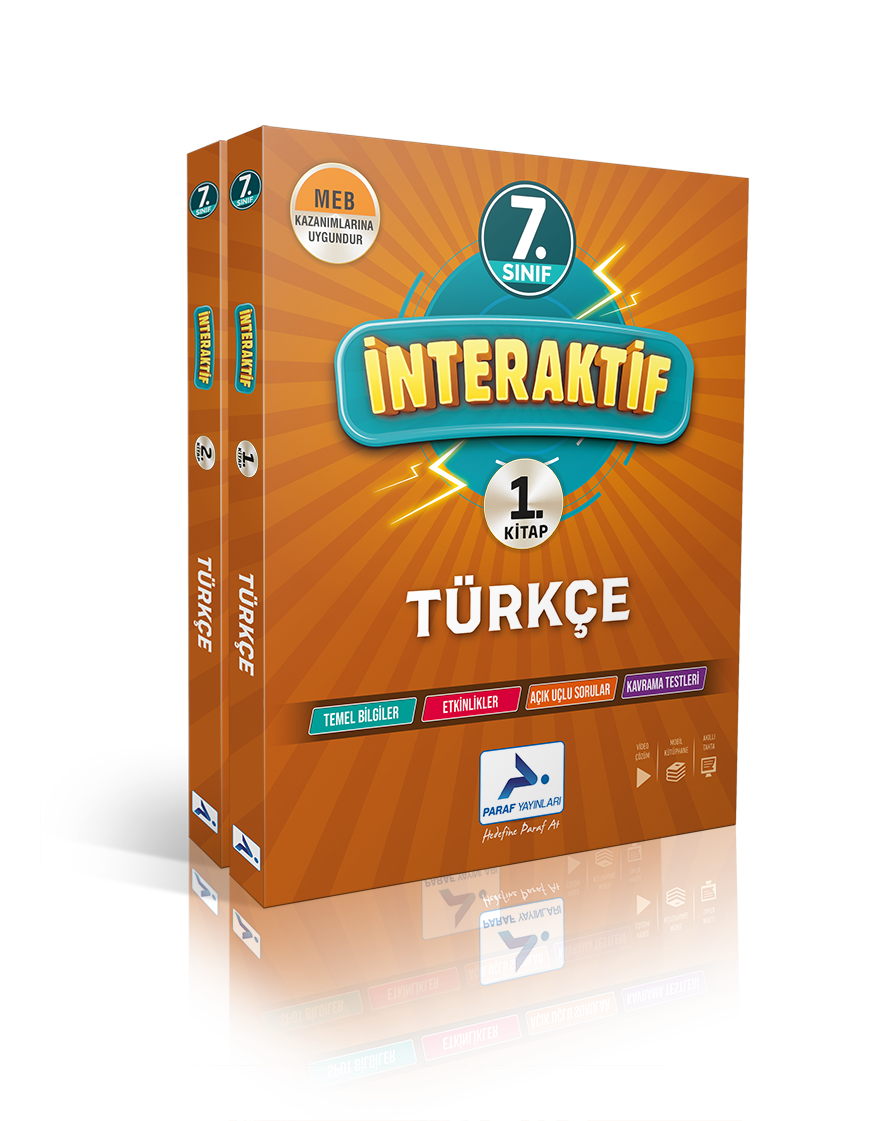 PARAF 7.SINIF İNTERAKTİF TÜRKÇE SORU BANKASI