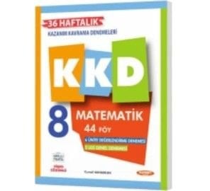 8 MATEMATİK HAFTALIK KAZANIM KAVRAMA DENEMELERİ (44 FÖY)
