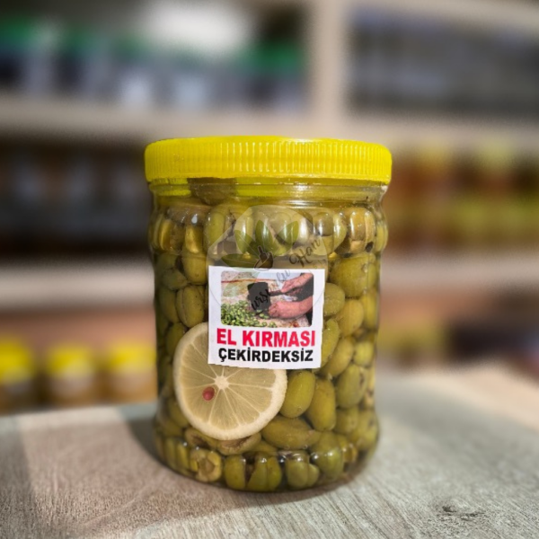 Çekirdeksiz Zeytin El Kırması 1 kg