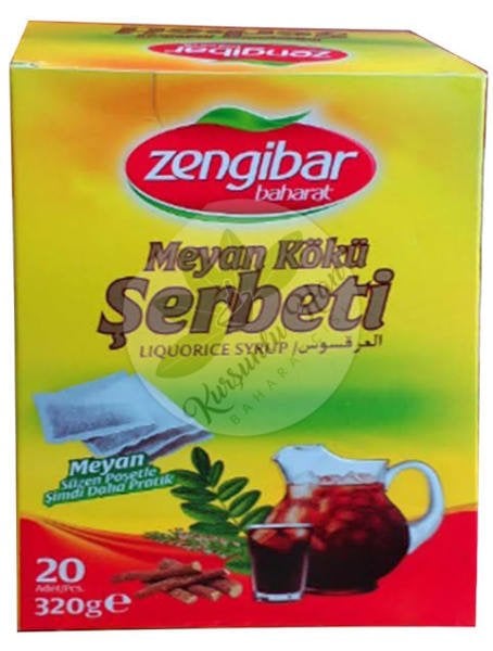 Zengibar Meyan Kökü Şerbeti Süzen Poşet 20 x 16 G