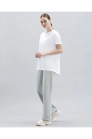 Skechers W Performance Long Kadın Beyaz Tişört - S221482-102