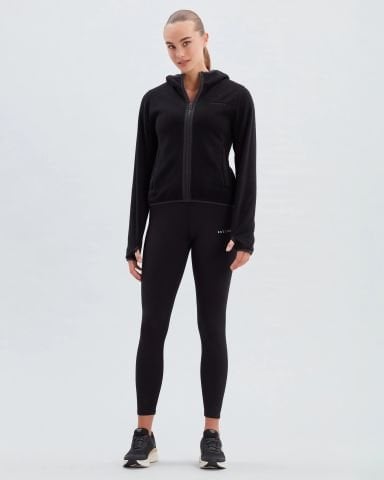 Skechers Kadın W Hooded Kapuşonlu Sweatshirt-Siyah S212936-001