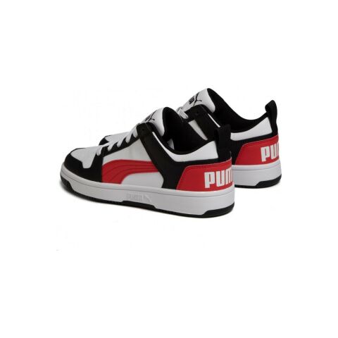 Puma Rebound Layup Lo Sl Jr Siyah-Beyaz Spor Ayakkabı 37049007