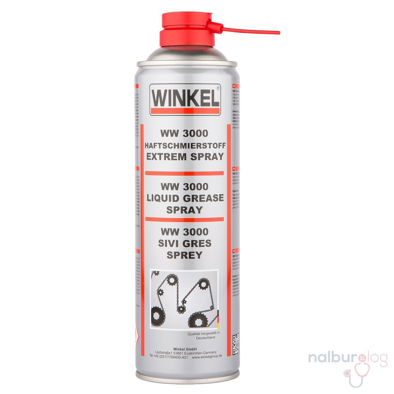WINKEL 160114 WW 3000 Sıvı Gres Spreyi 400 ml.