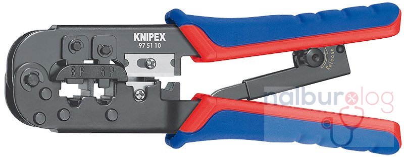 KNIPEX 97 51 10 Telefon-Jak-Network Bağlantı Pensesi