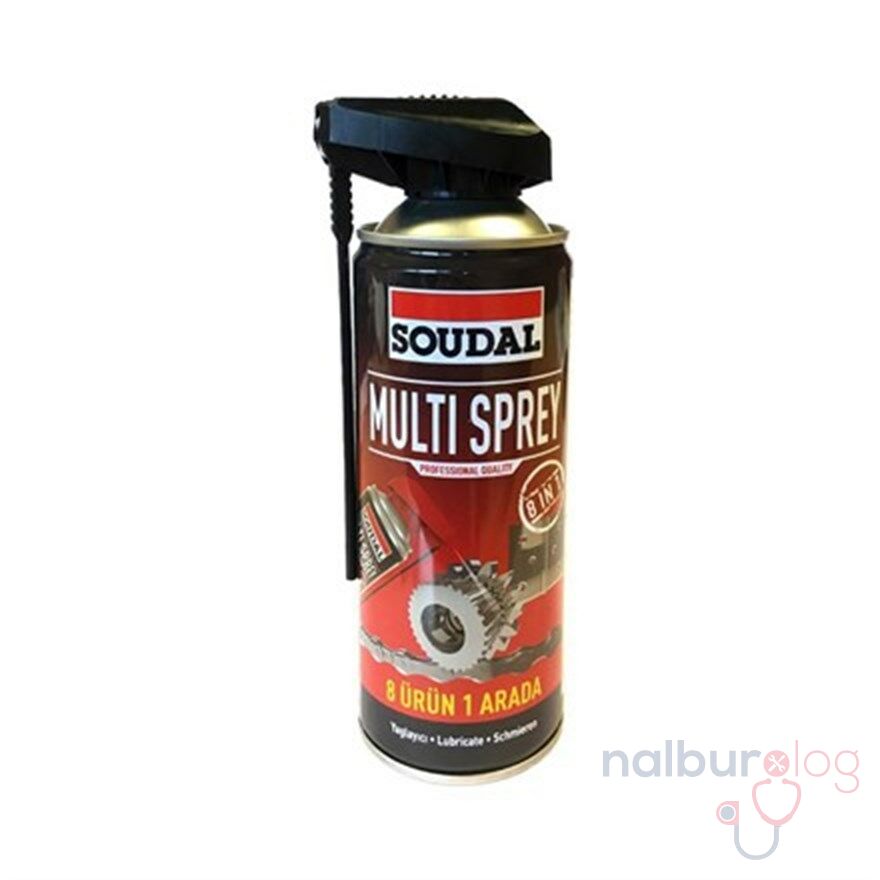 Soudal Multi Sprey 8 Ürün 1 Arada Yağlayıcı