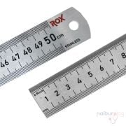 Rox 0200 Çift Taraflı Çelik Cetvel 500 mm