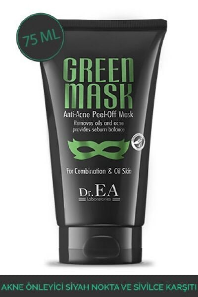 Dr.EA Akne Önleyici Soyulabilir Yeşil Maske - Akne Önleyici