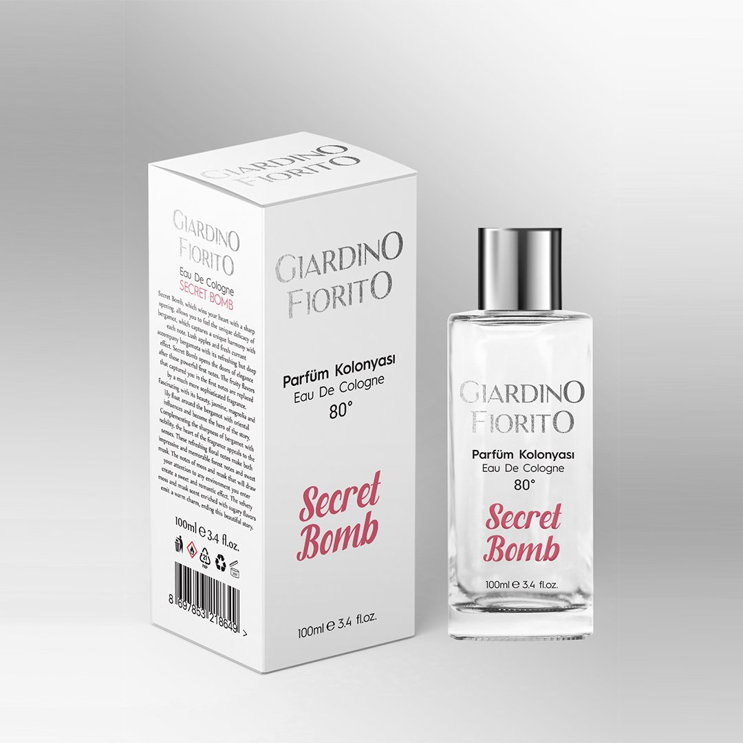 Giardino Fiorito Parfüm Kolonya - Secret Bomb 100ML
