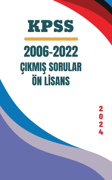 KPSS 2006-2022 Ön Lisans Çıkmış Sorular (Tamamı)