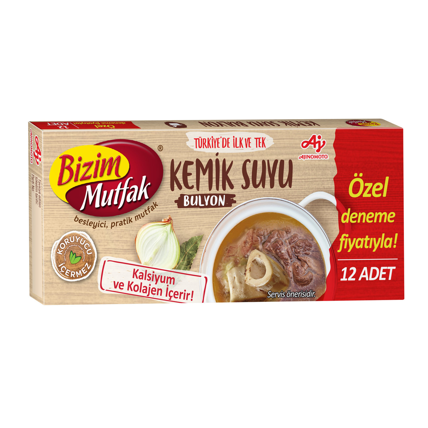 Bizim Mutfak Kemik Suyu Bulyon 120 GR