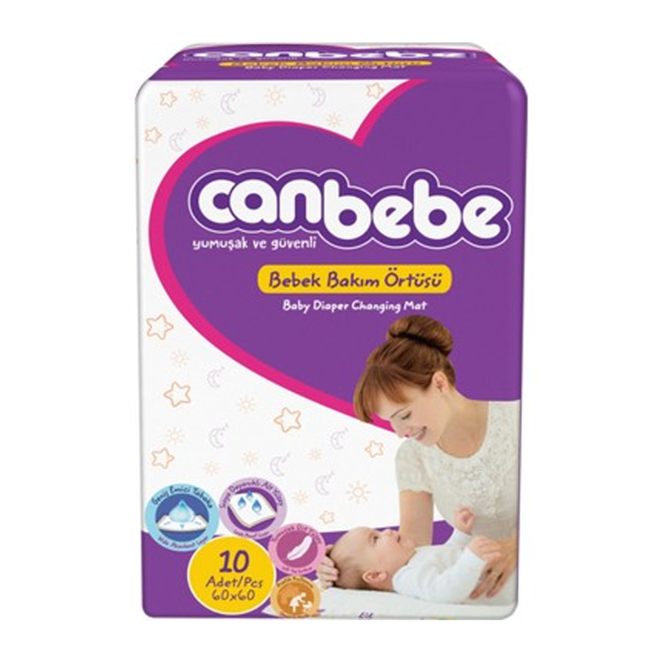 Canbebe Bebek Bakım Örtüsü 8 li