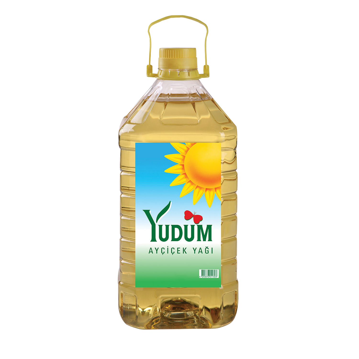 Yudum Ayçiçek Yağı 4 LT Dar Ağız