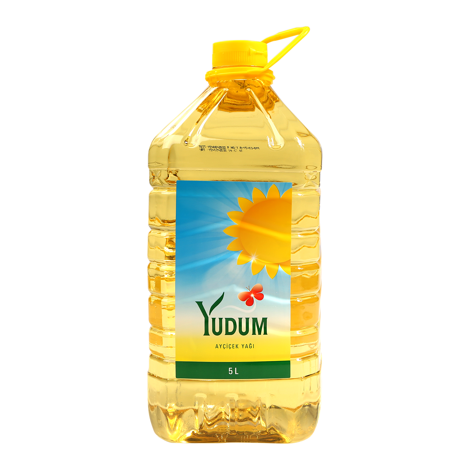 Yudum Ayçiçek Yağı 5 LT Dar Ağız