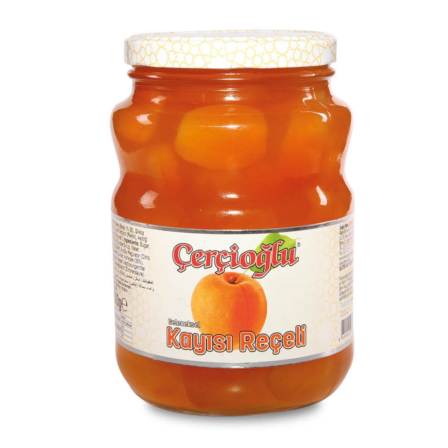 Çerçioğlu Reçel 1500 GR Portakal