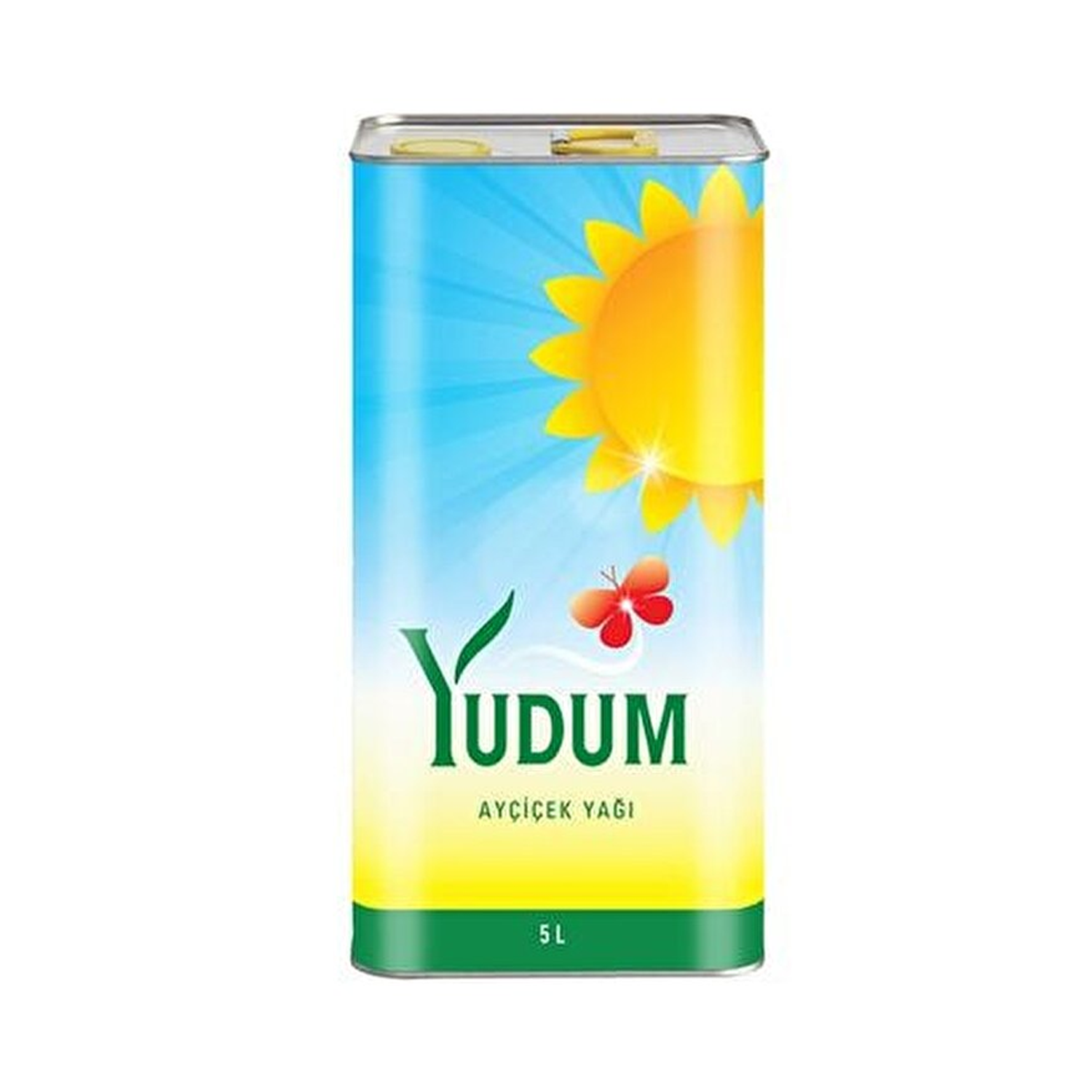 Yudum Ayçiçek Yağı 5 LT Teneke