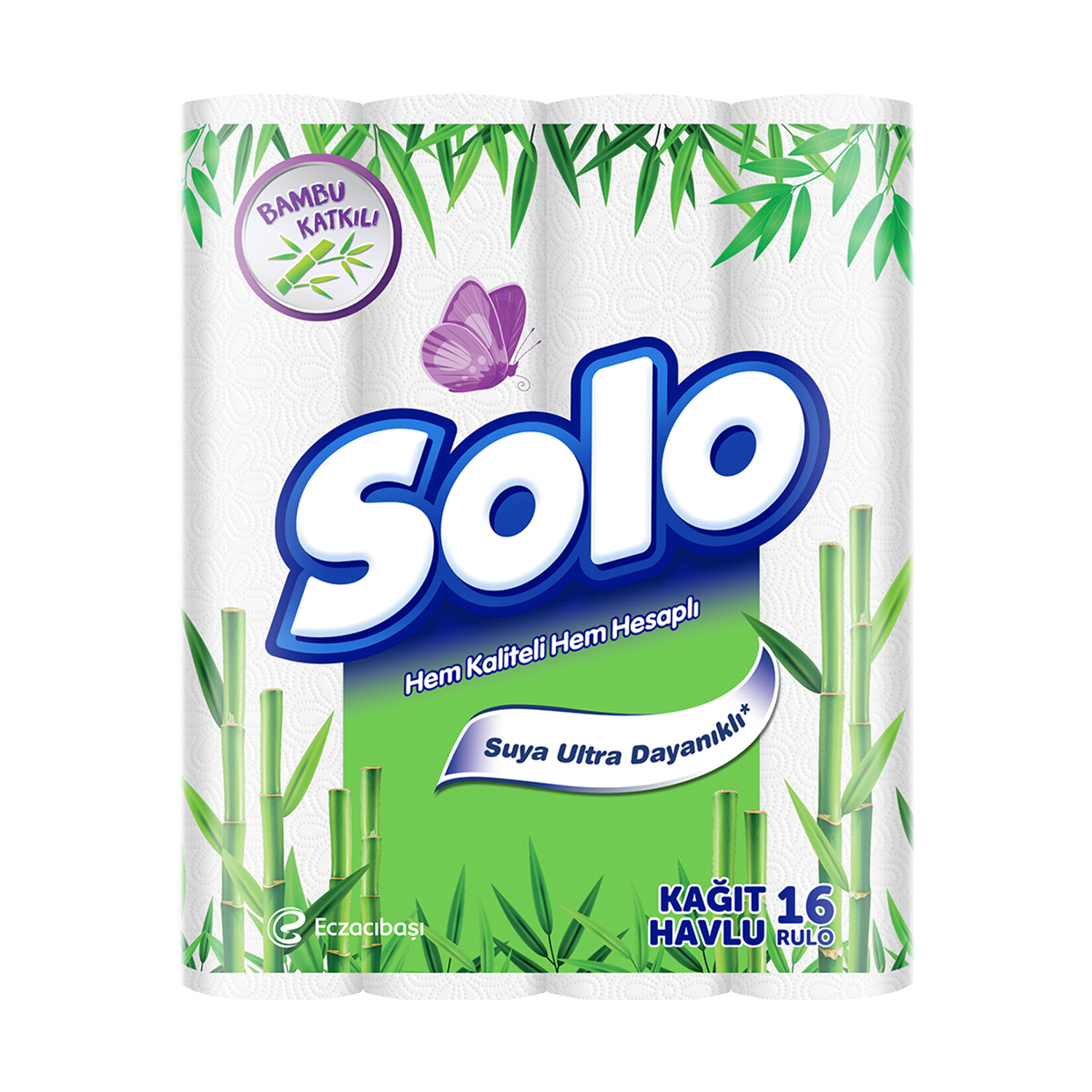 Solo Kağıt Havlu 16lı Bambu