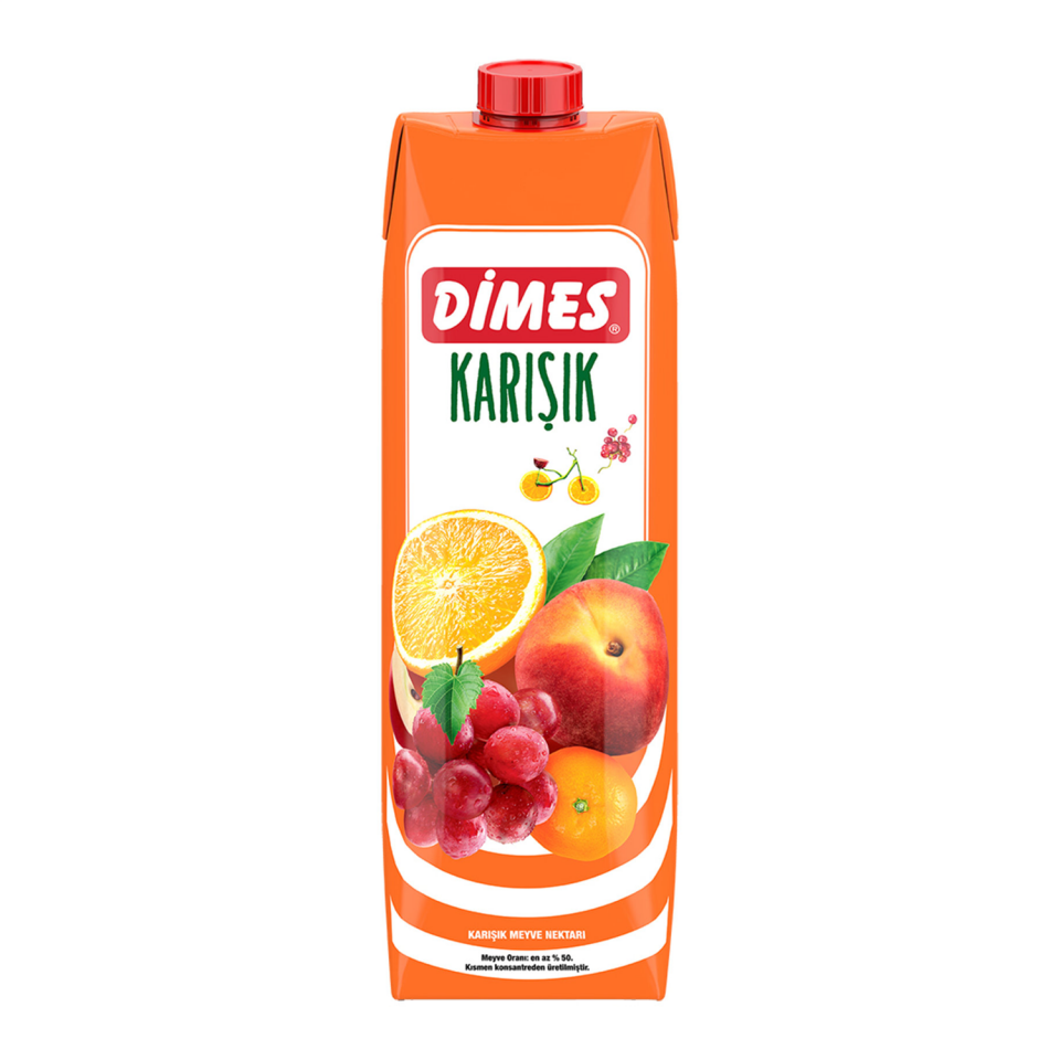 Dimes Karışık Meyve Suyu 1 LT