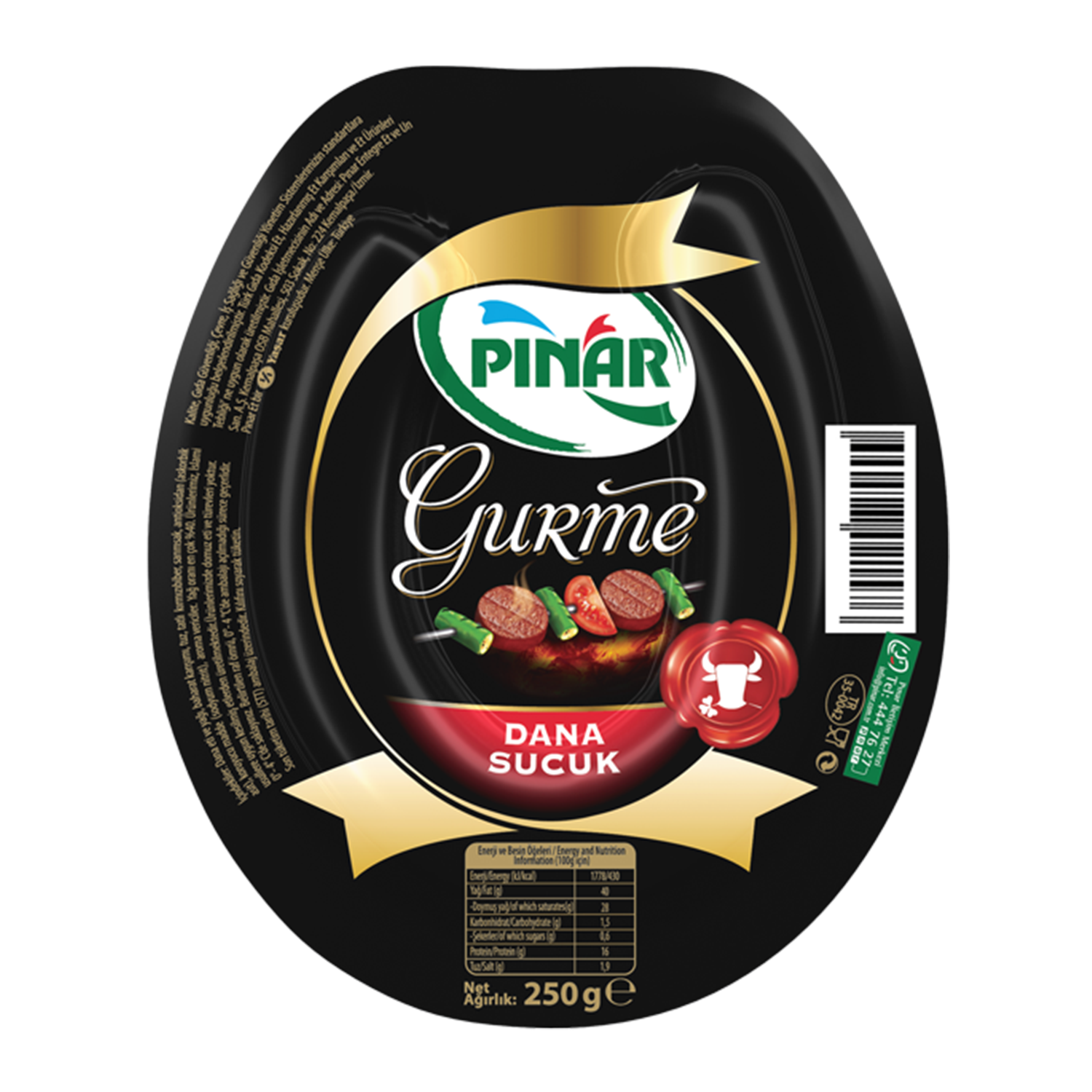 Pınar Sucuk 250 GR Gurme