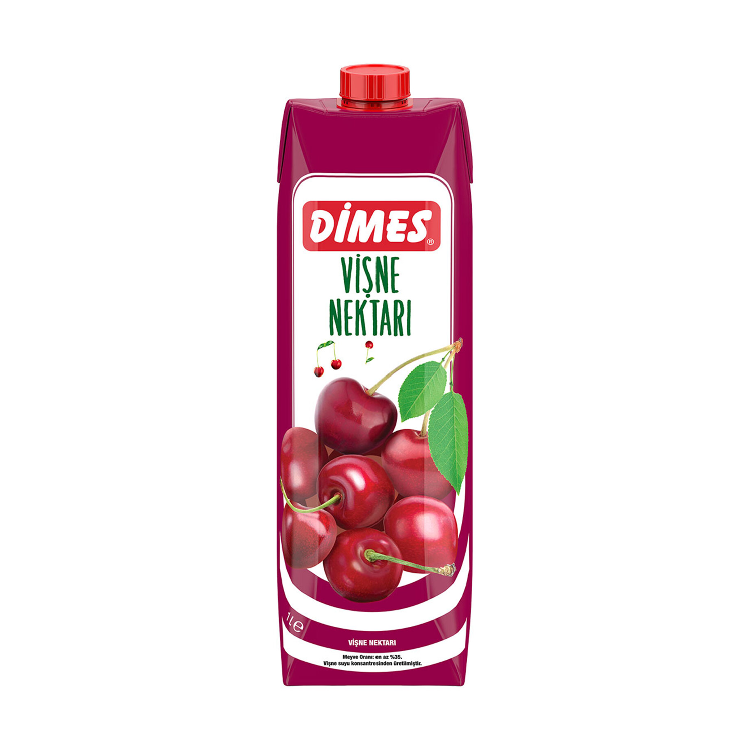 Dimes Vişne Meyve Suyu 1 LT