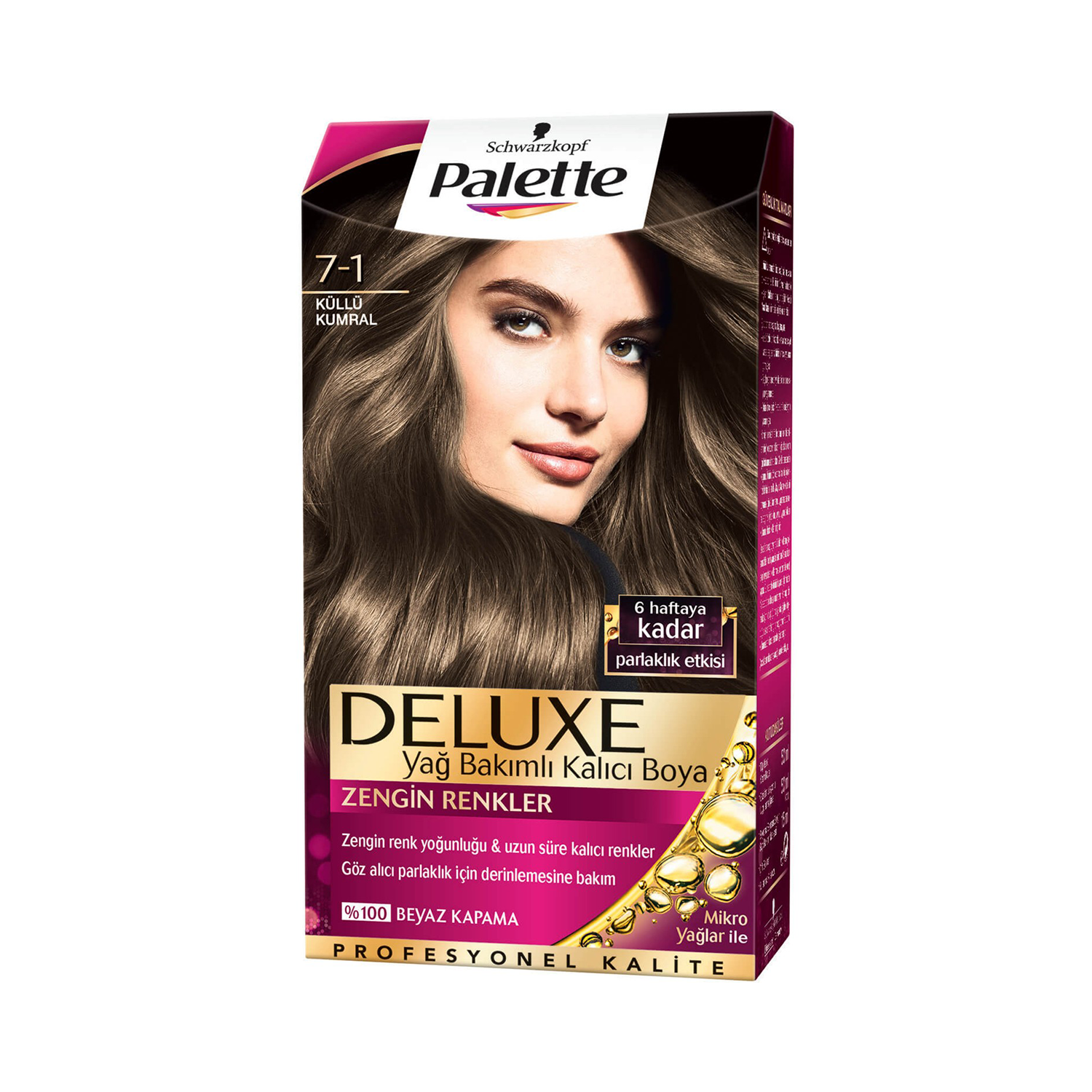 Palette 50 ML Deluxe 7-1 Küllü Kumral