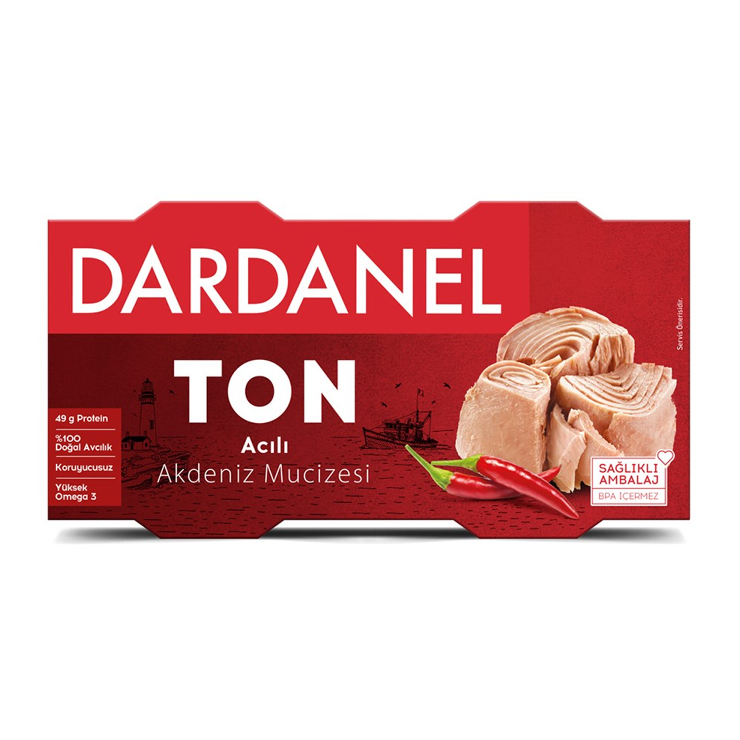 Dardanel Yağda Acılı 2x150 GR