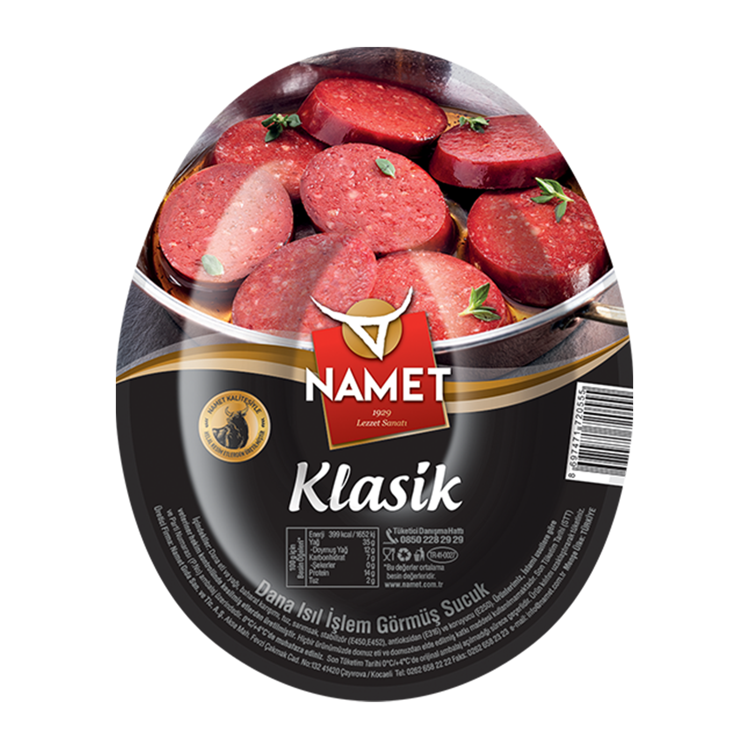 Namet Dana Işıl İşlem Görmüş 200 GR