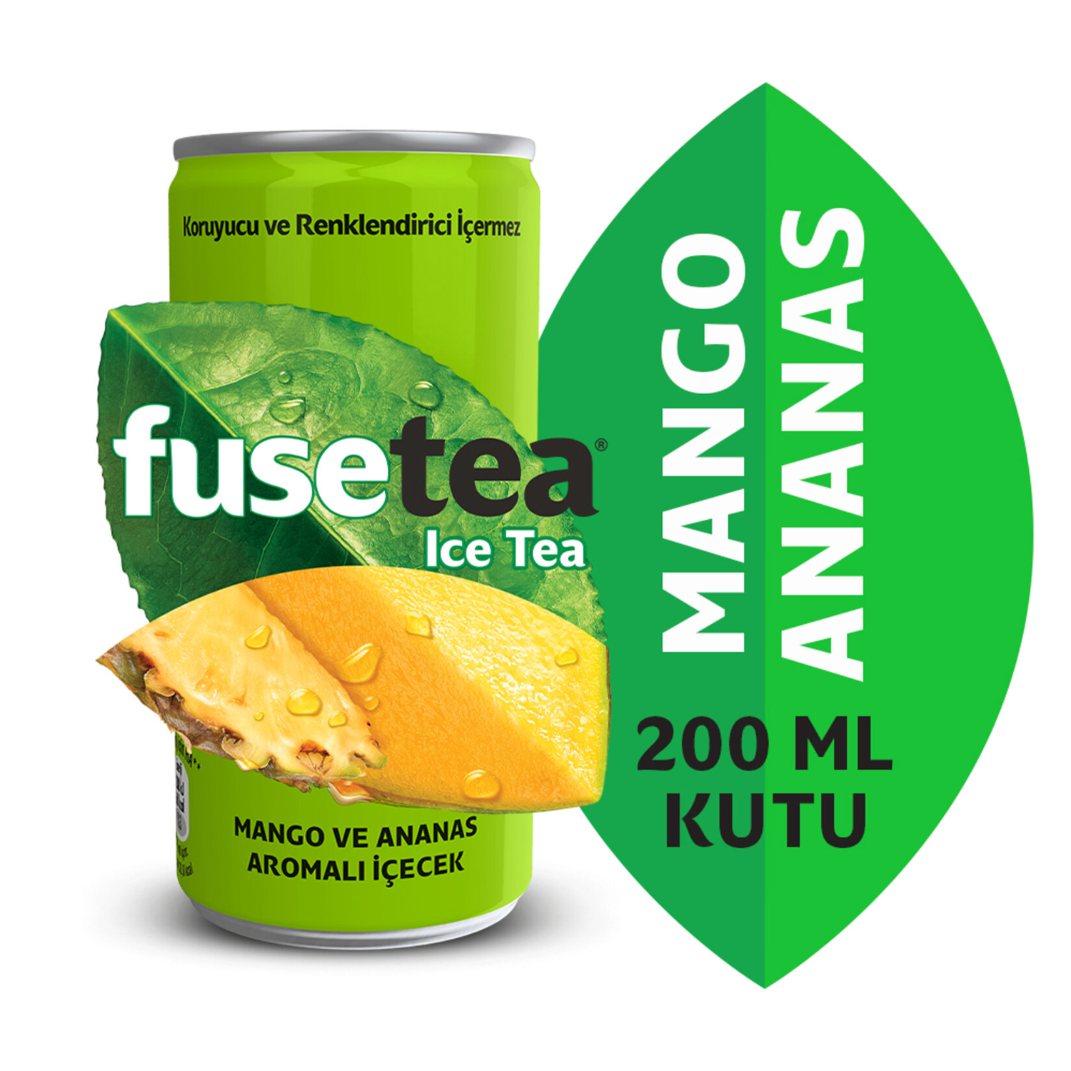 Fuse Tea Mango Ananas Aromalı 200 ML
