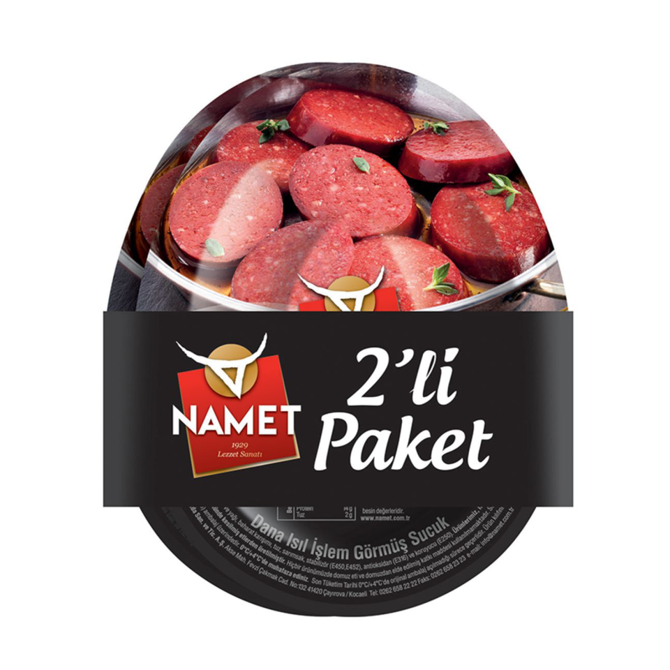 Namet Dana Kangal Sucuk 2x200 GR